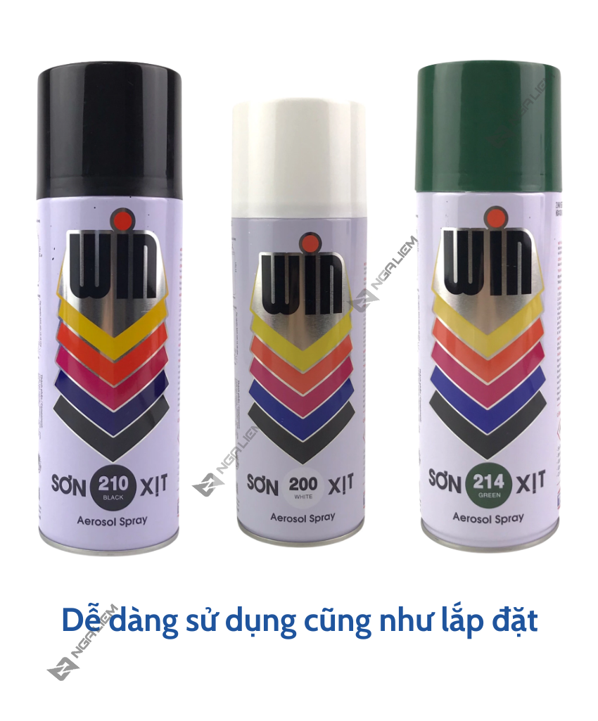 Sơn xịt WIN Spray Đủ Màu (400ml)