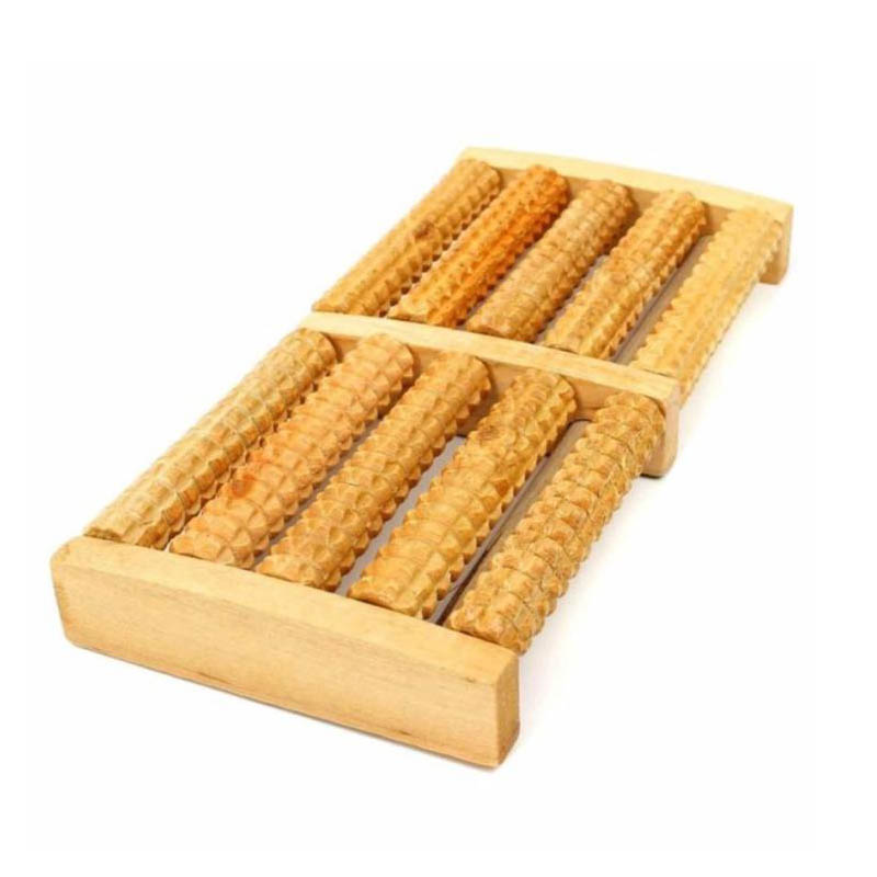 Bàn lăn massage chân bằng gỗ 6 hàng, 5 hàng , 8 hàng
