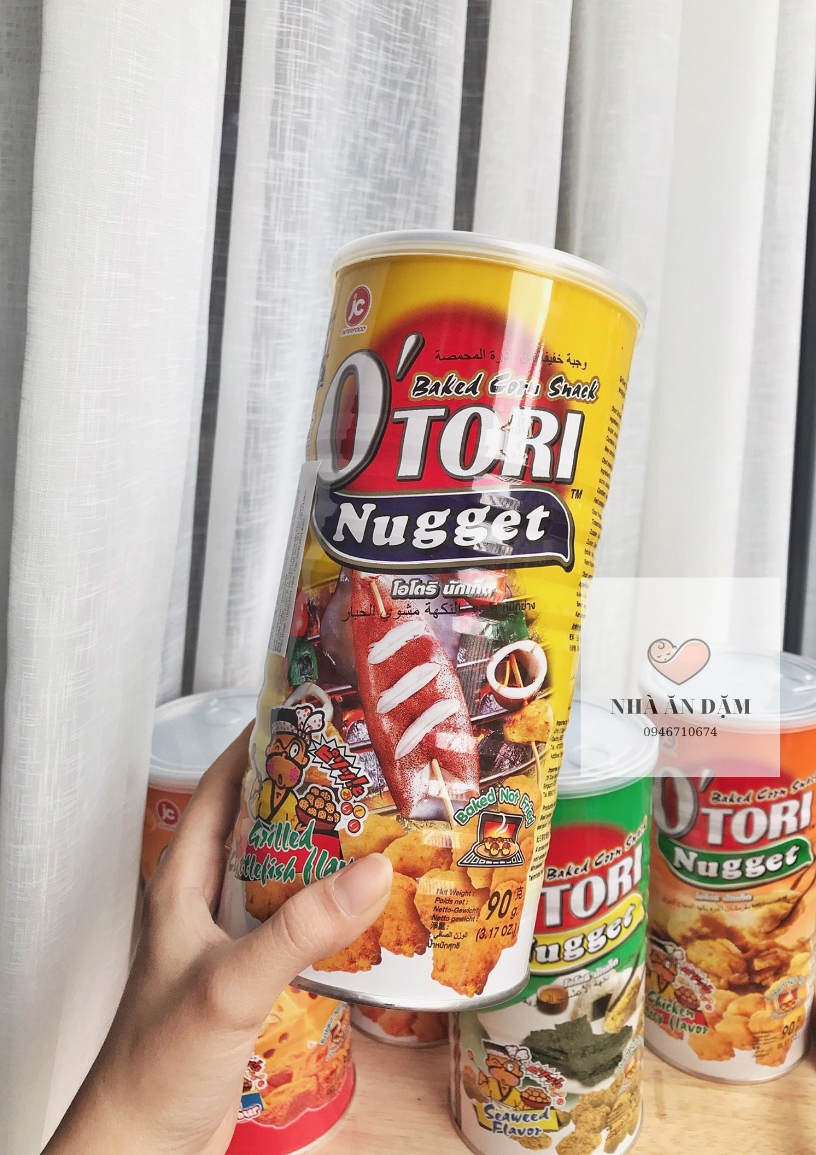 Bánh Snack Otori Thái Lan 90g