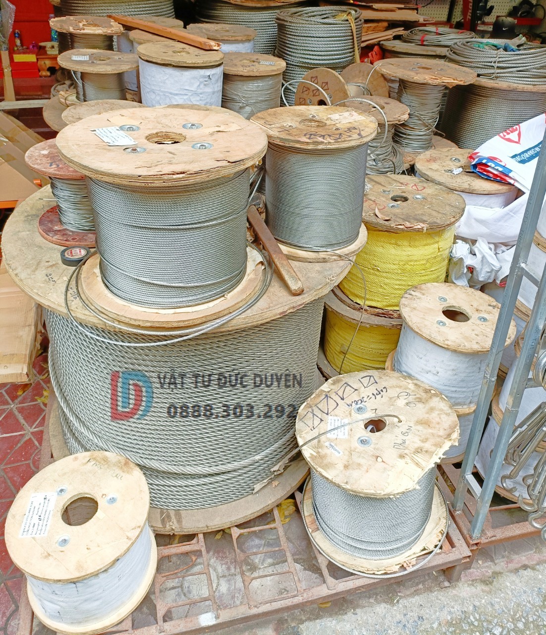 Dây cáp INOX 304 Phi 10mm (9.5)