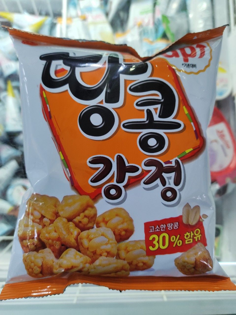 Bim bim bỏng đậu phộng hàn quốc - 땅콩 강정