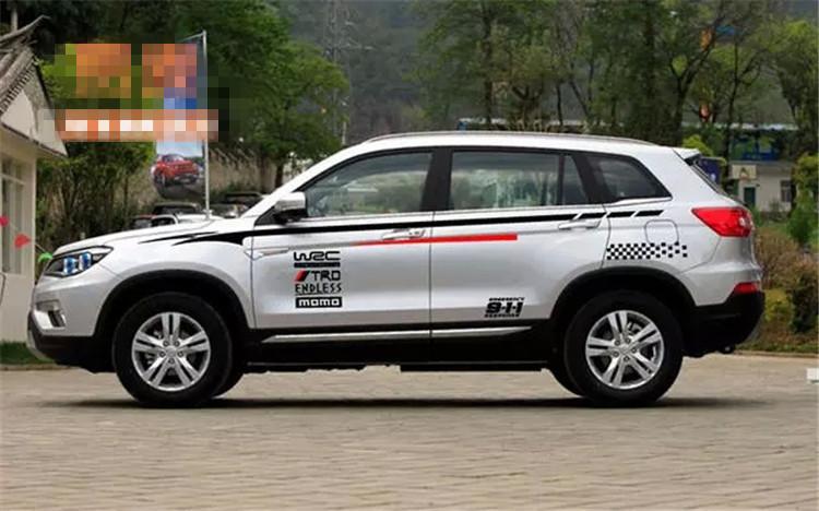 Tem dán sườn ô tô dòng xe SUV D-530