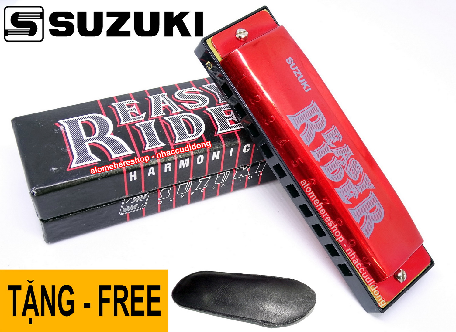 Kèn harmonica diatonic Suzuki Easy Rider key C