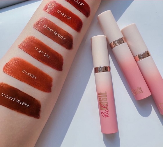 Son kem Gilaa  Long Wear Lip Cream
