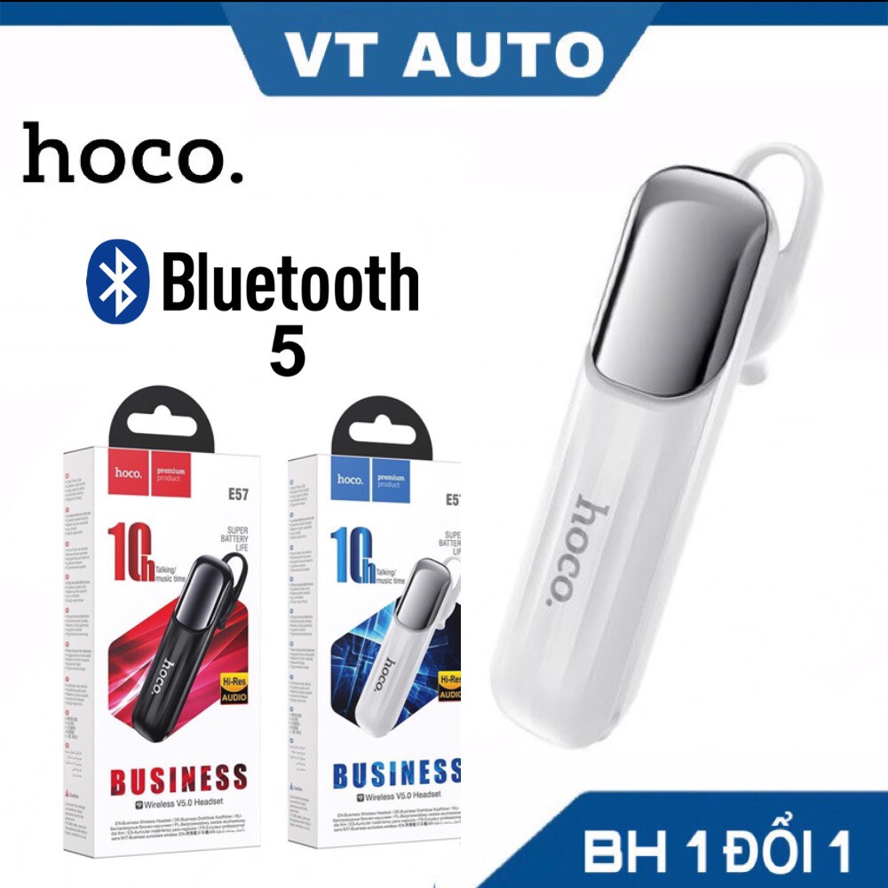 Tai nghe bluetooth Hoco e57 essential V5.0 dùng liên tục 10H - tai nghe không dây nhét tai - VT auto