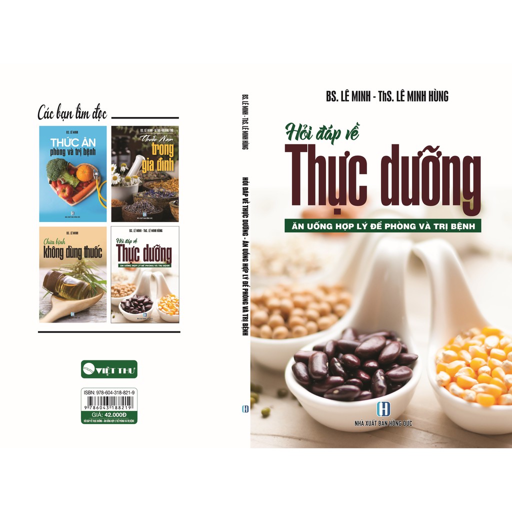 Sách - Hỏi Đáp Về Thực Dưỡng (BS. Lê Minh - ThS. Lê Minh Hùng)(VT)