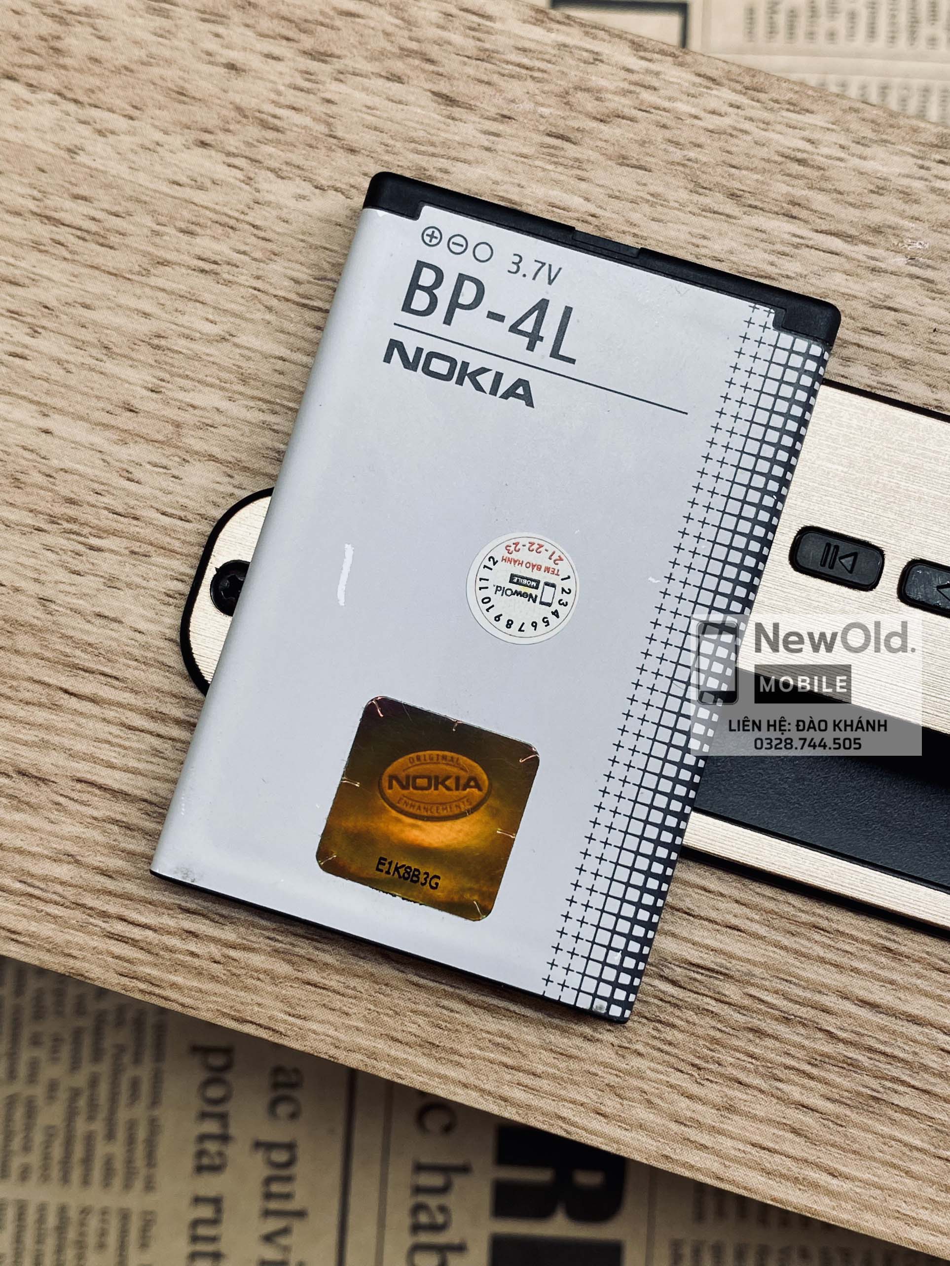 [Mobile NewOld.] Pin Nokia BP-4L Zin cũ bóc máy cho Nokia E72| E7| E52| E63 | E90 | 6760| E6| E61i| E63...