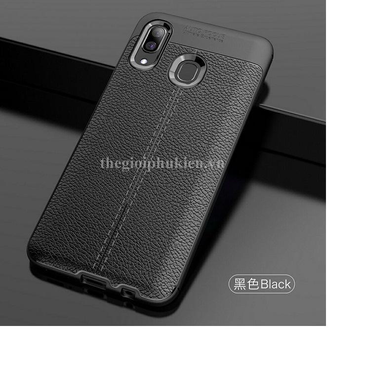 Ốp lưng Samsung Galaxy A20 dẻo đen cao cấp AutoFocus