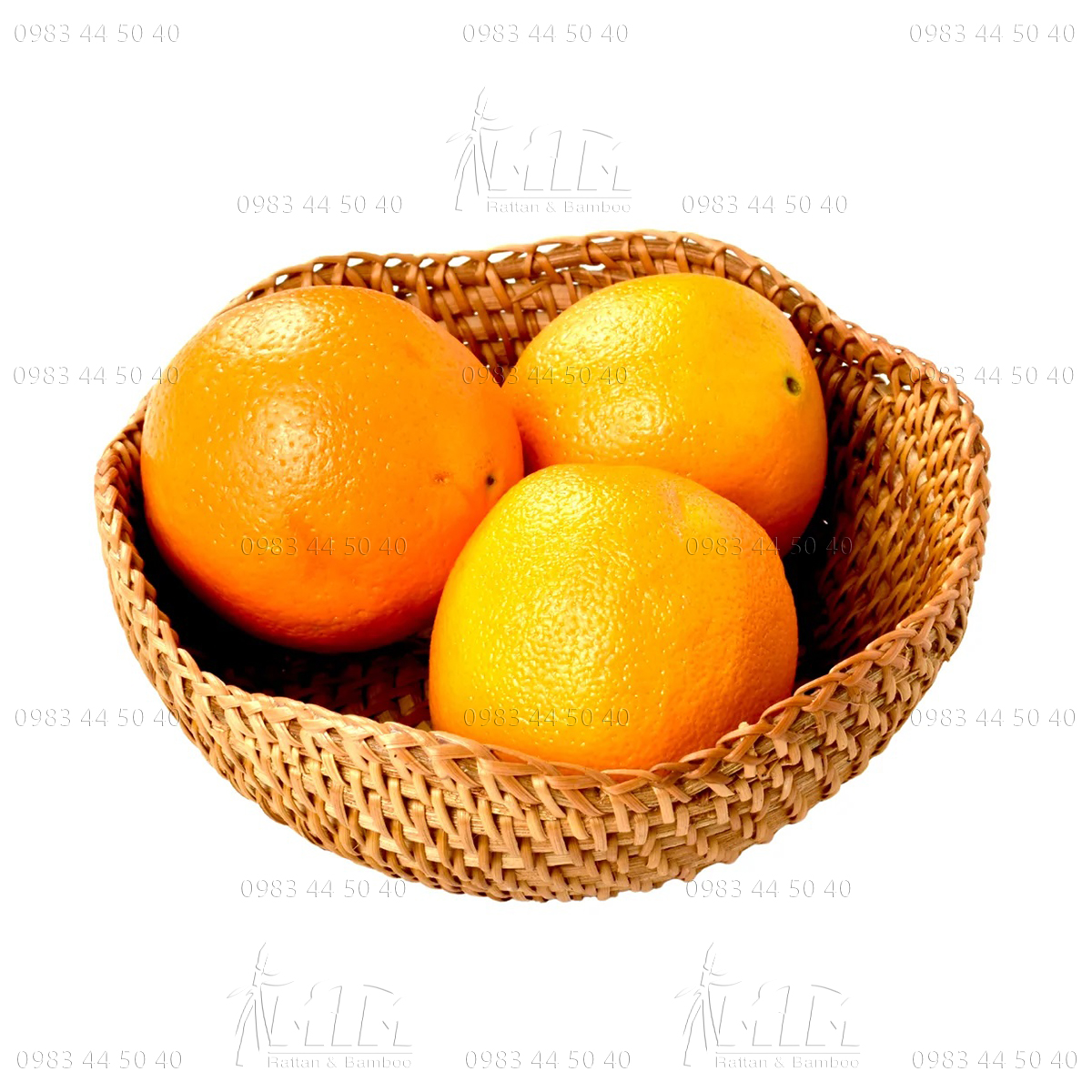 Bát mây l Đĩa mây (Tròn Sao) để trái cây, trang trí bàn ăn.