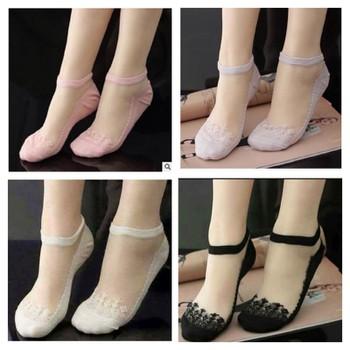Combo 5 đôi tất ren công chúa nhiều màu