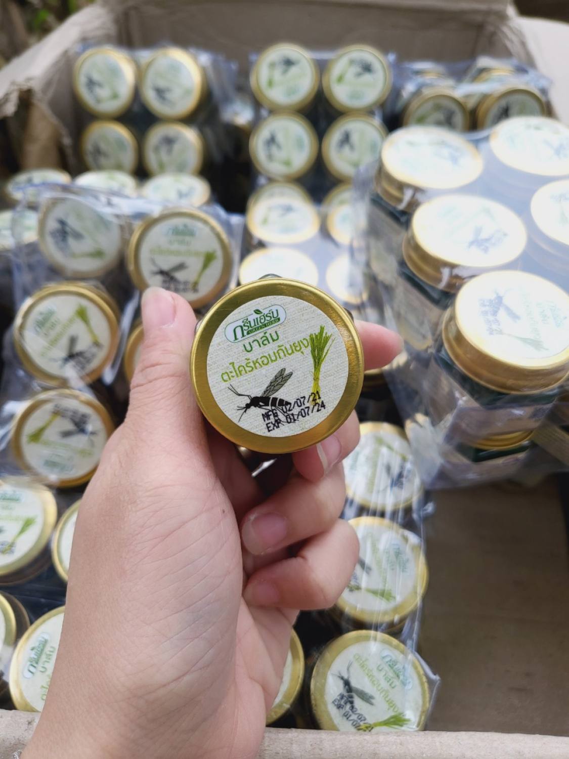 [ THÁI LAN ] Dầu bôi muỗi đốt Citronella Essence Balm