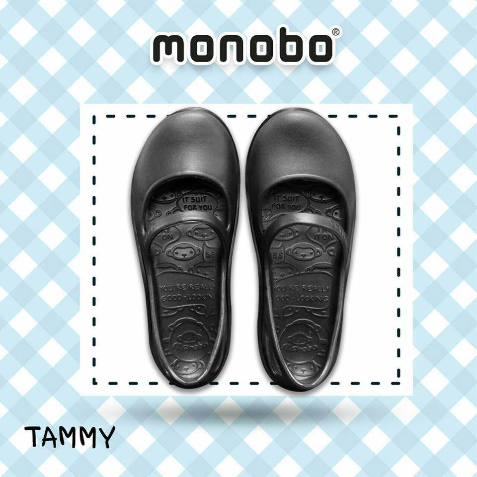 Giày nhựa đúc Thái Lan Nữ MONOBO - TAMMY - đen