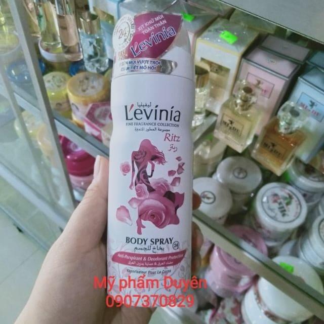 Xịt khử mùi levina hồng L'evinia