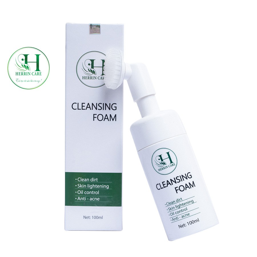Sữa rửa mặt tạo bọt HERRIN CARE Cleansing Foam 100ml