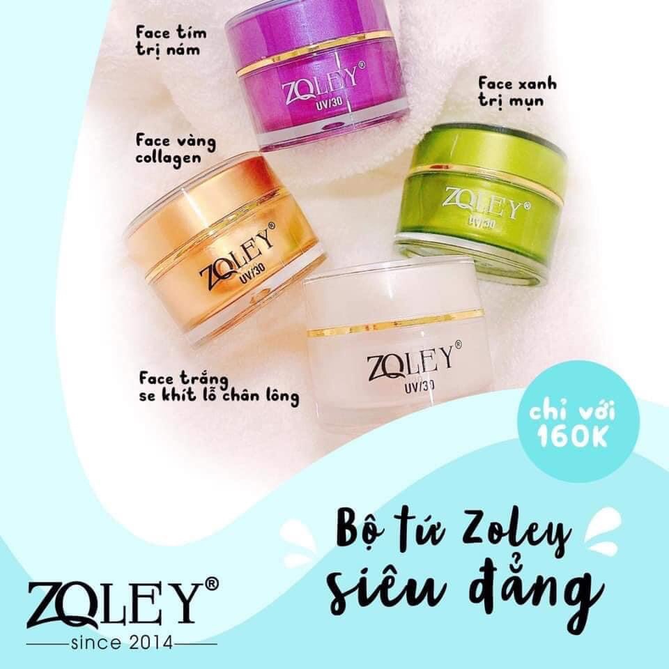 [HCM]Kem face zoley tím 10g
