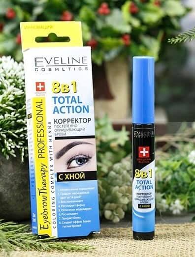 [Hoàn Tiền 8%]Huyết thanh dưỡng lông mày Eveline 8 in 1