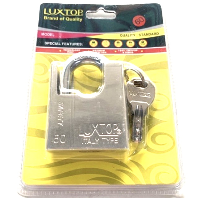 Ổ khoá ngậm chìa LUXTOP 6 phân chống cắt