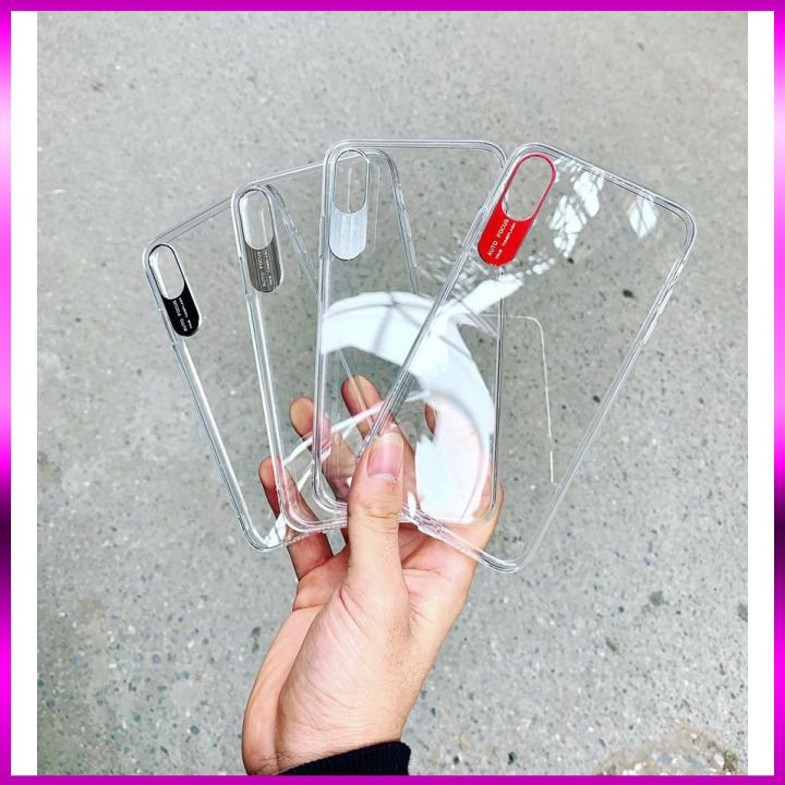 Ốp Auto Focus Trong Suốt Bảo Vệ Camera Cho iPhone