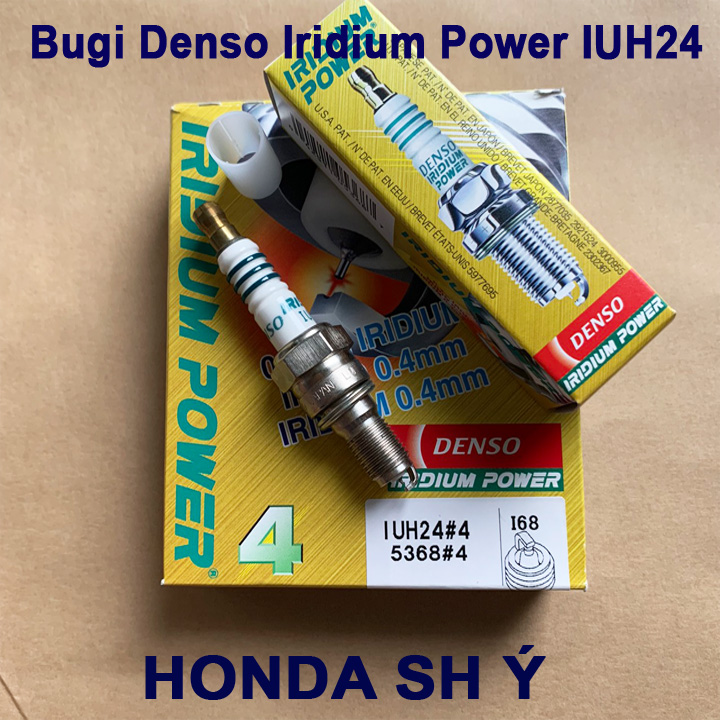 Bugi cho Honda SH Ý - Bugi denso iridium power IUH24