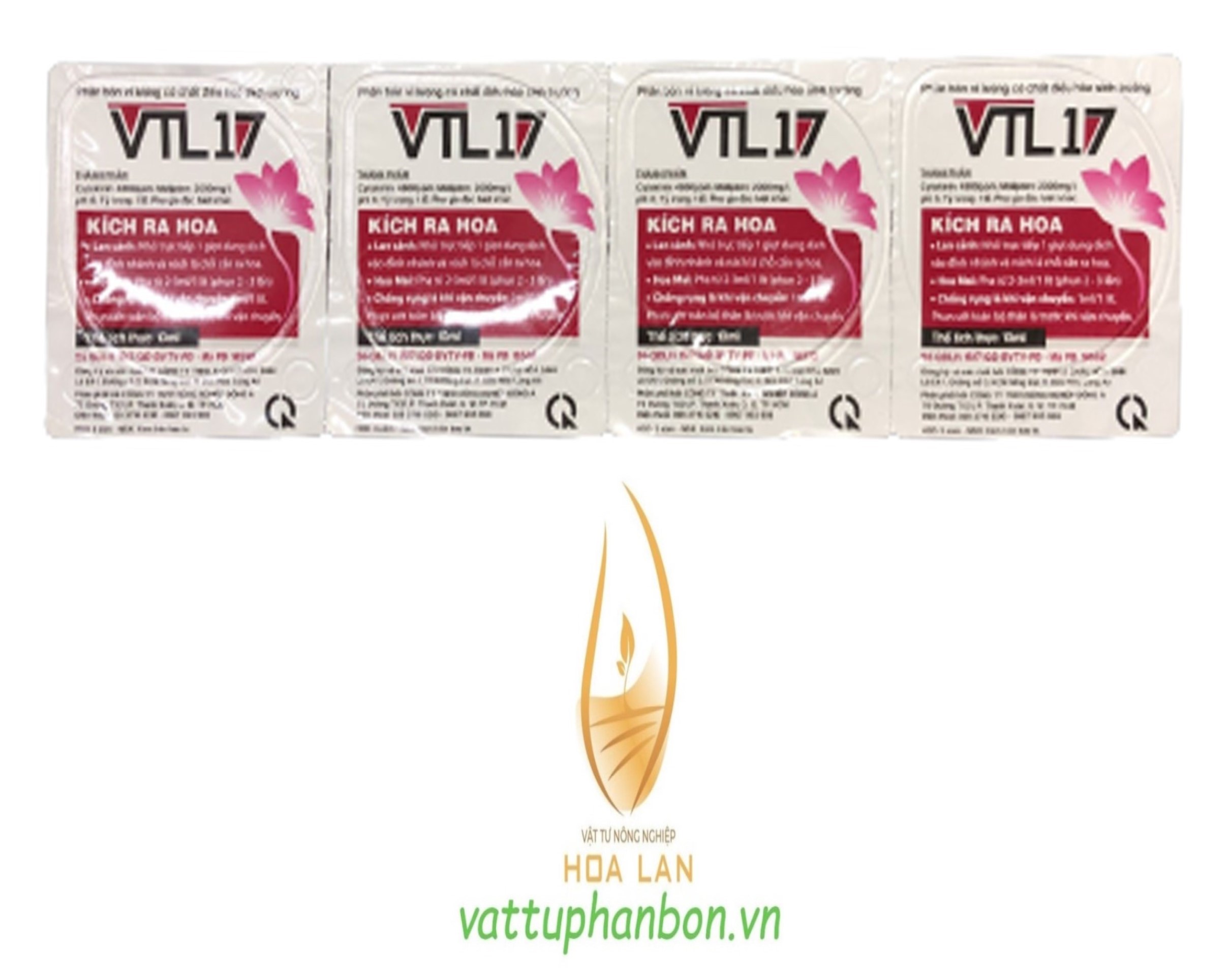 Phân Bón Nạp Hoa VTL17 - Ra Hoa - #637A# 10ml
