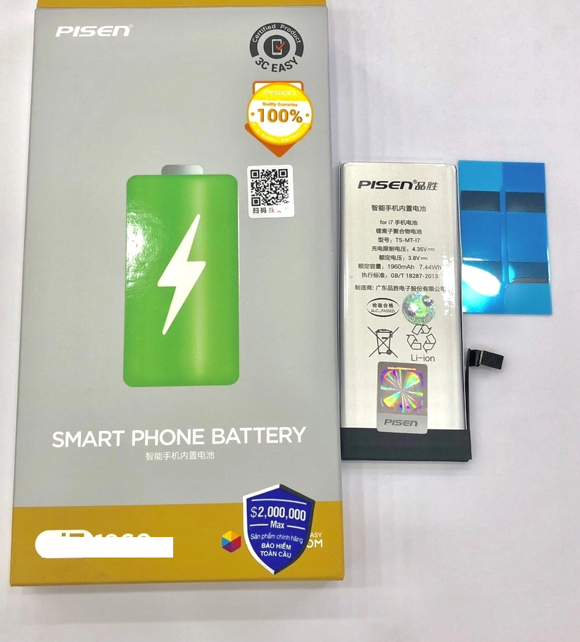 Pin thay cho 7Plus / 7+ Chính hãng Pisen