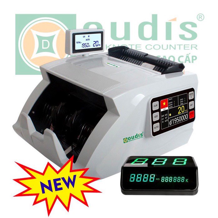 Máy đêm tiền oudis 9900 ,tổng tiền nhiều mệnh giá, kiểm tra tiền giả, phân loại mệnh giá 2025new