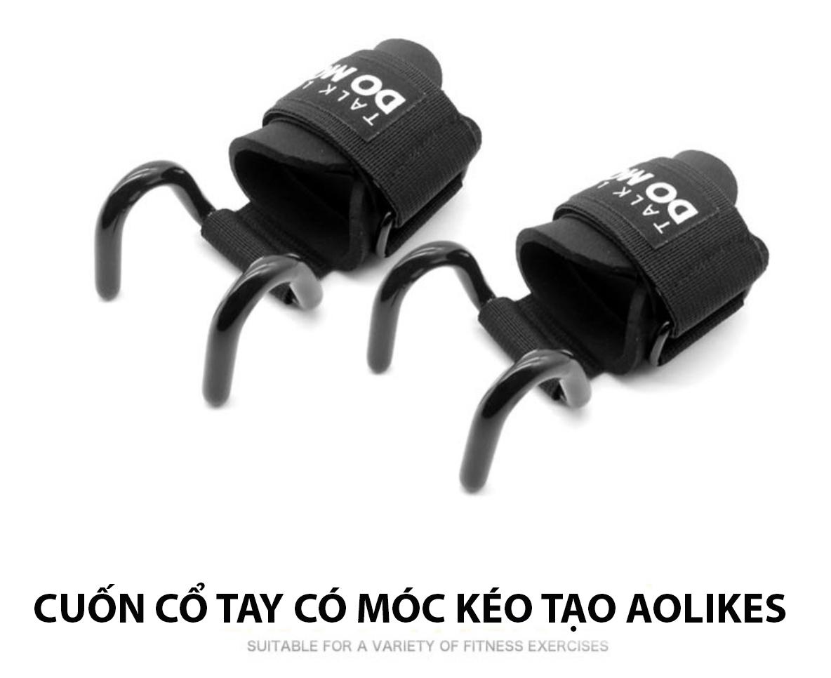 CUỐN TRỢ LỰC CỔ TAY CÓ MÓC KÉO TẠ AOLIKES  HS-7642
