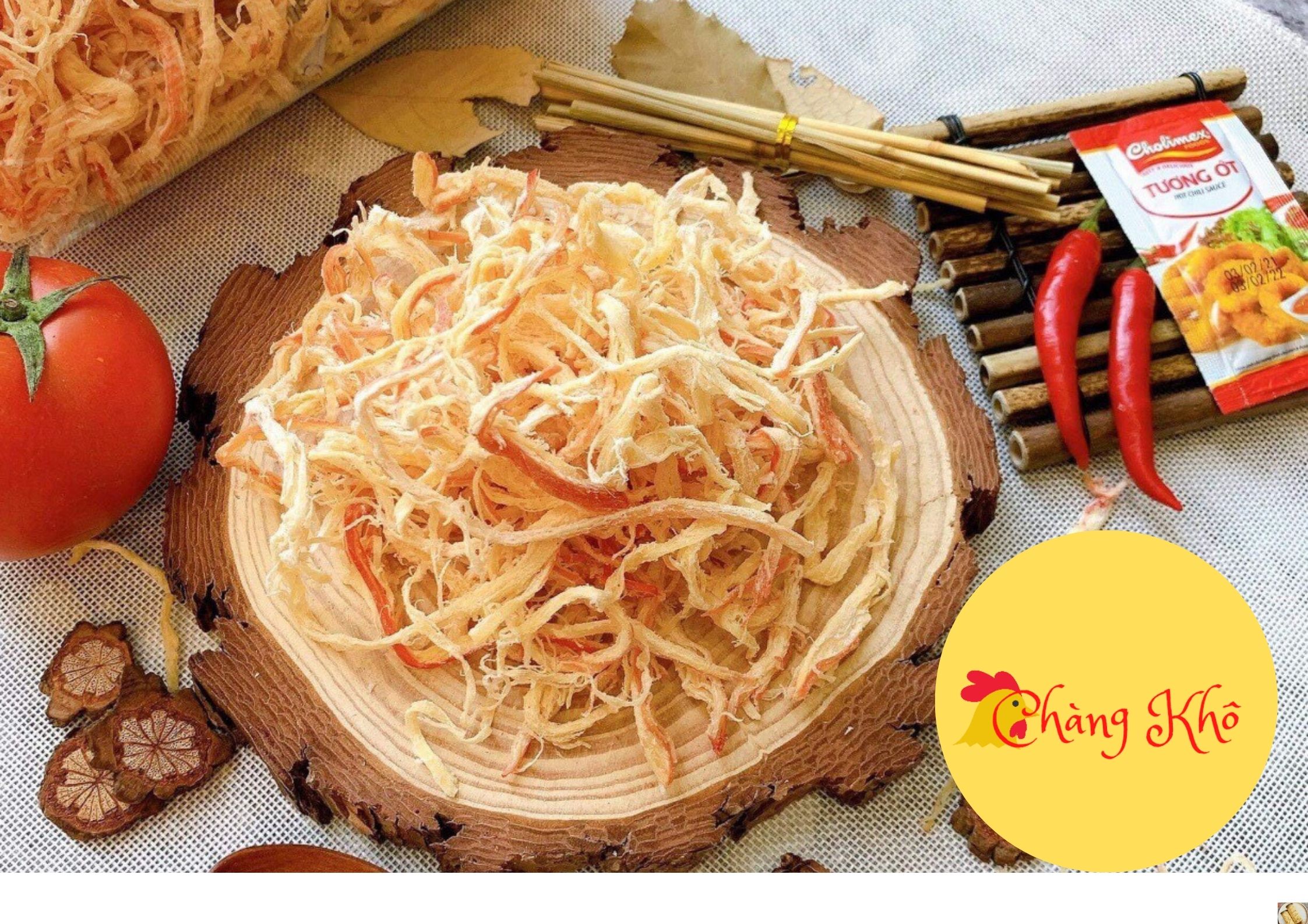 200g MỰC SỢI HẤP NƯỚC DỪA