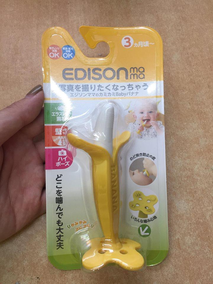 Chuối gặm nướu EDISON (Hàng NHẬT BẢN)