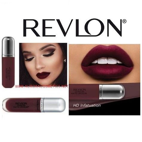 Son kem lì Revlon Ultra HD Matte Lipcolor nhiều màu chọn lựa