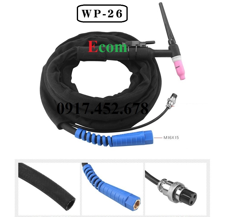 Bộ dây hàn tig WP26