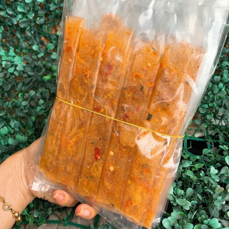 BÁNH CUỐN DẺO HÀNH PHI CHẤM BƠ