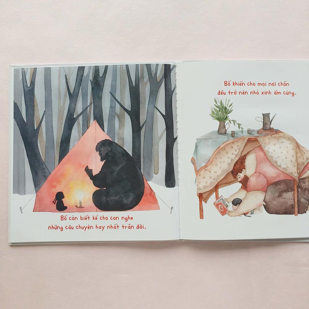 Sách - Bé Bỏng Ơi Bố Ở Bên Con!