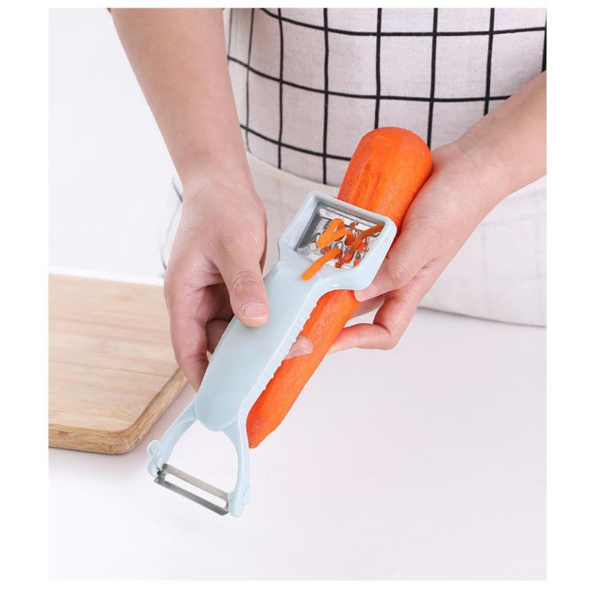 Nạo Gọt Củ Quả 2 Đầu Lúa Mạch - Nạo đa năng tiện dụng