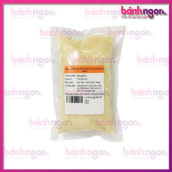 Bột gelatine 100g