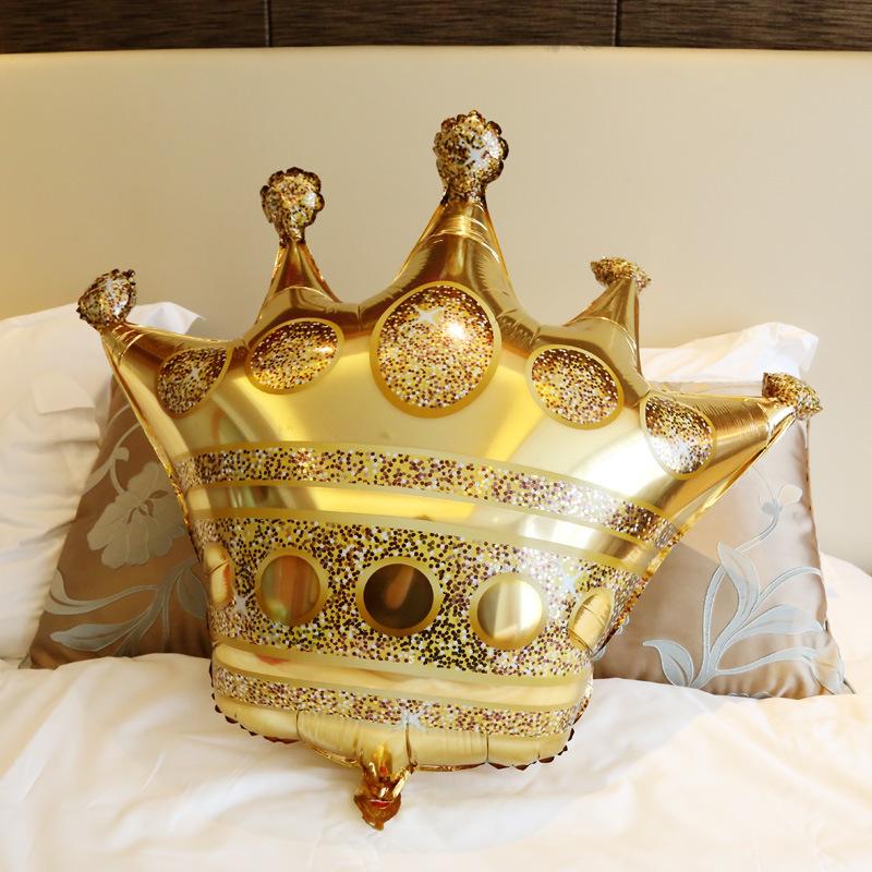 Bóng Bay Hình Vương Miện Size To 60cm