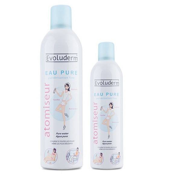 Xịt khoáng Evoluderm Atomiseur Eau Pure 150-400ml