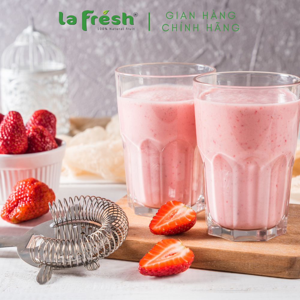 Nước Cốt Dâu Tây Lafresh Đà Lạt Chai 650ml