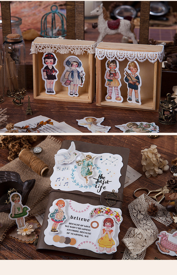 Set 40 sticker fairy tale house (Hàng có sẵn)