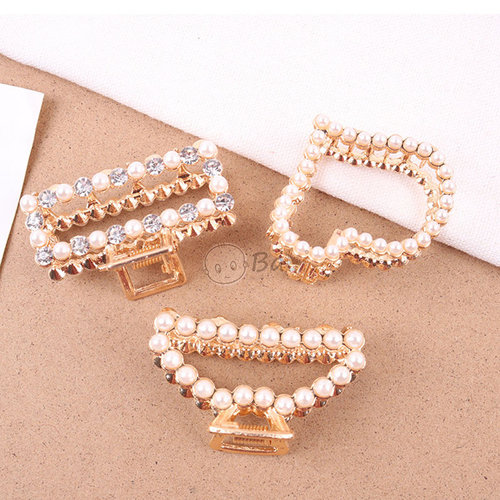 KẸP TÓC NỮ NGỌC TRAI [ SET 2 CÁI ]