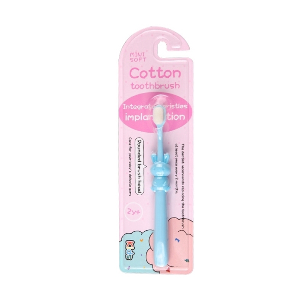 [HCM]Bàn chải sợi cotton siêu mềm cho bé 2-10t