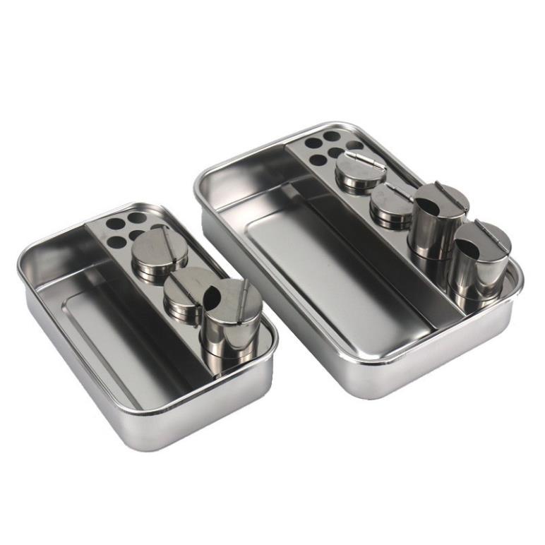 Khay inox đa năng đựng dụng cụ y tế, spa