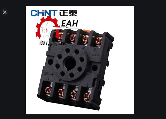 Đế rơle 8 chân chint CZF08A