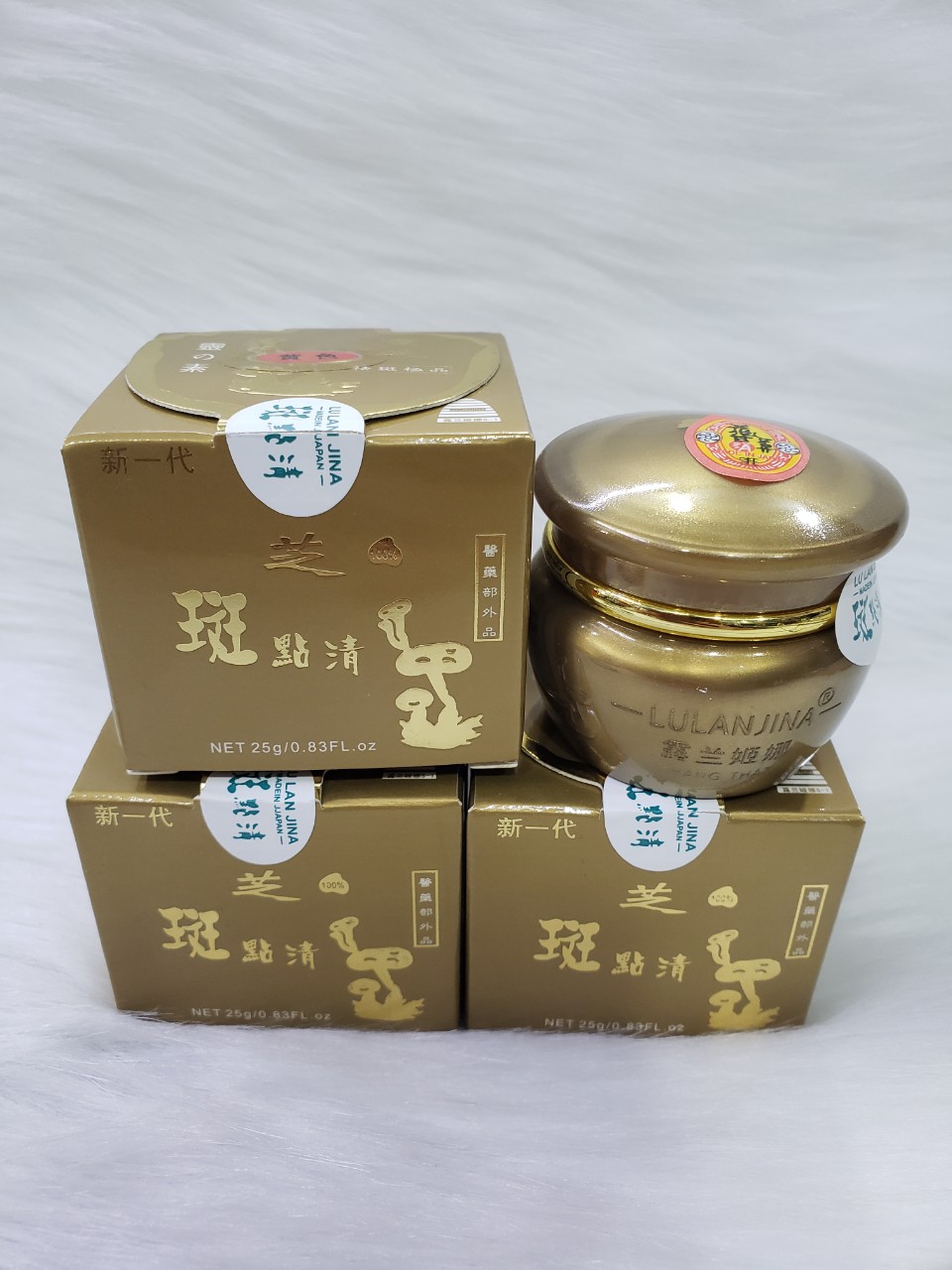 [HCM]Combo 3 Kem sâm siêu trắng - sạch nám LULANJINA