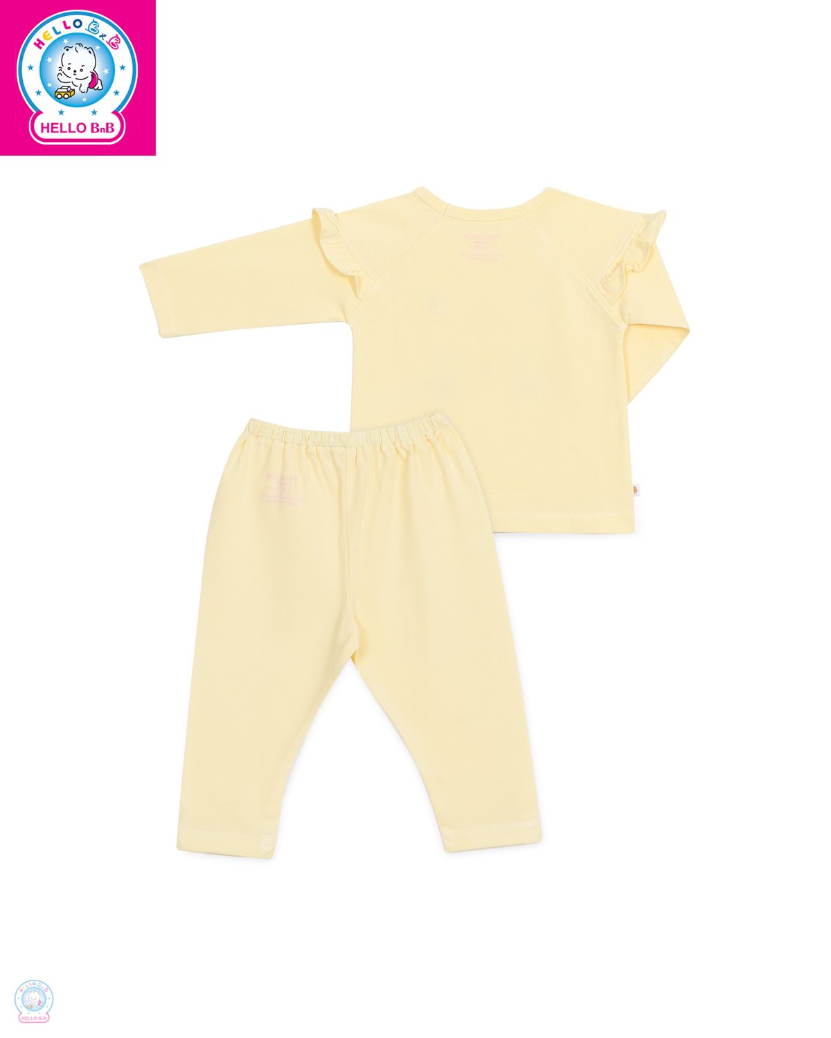 Bộ Raplan Bèo Dài Thun Bốn Chiều  BA1564 - HELLO BnB (hình in ngẫu nhiên)