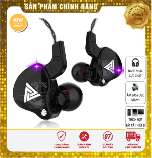 Tai Nghe Nghe Chống Ồn QKZ-AK6 Bass Siêu Khủng Âm Thanh Cực Đỉnh Có Mic Đàm Thoại Nghe Nhạc EDM REMIX Chơi Game Cực Đỉnh Dùng Cho Cả Điện Thoại Máy Tính