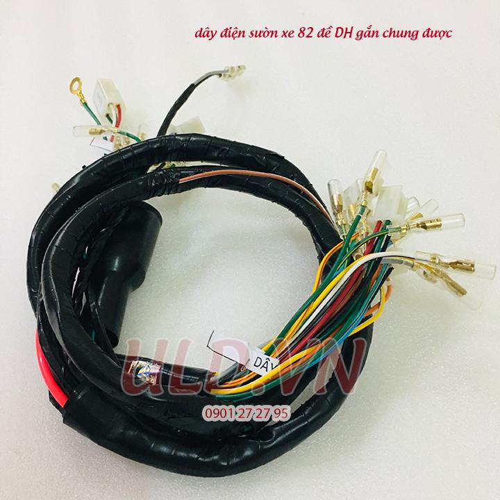 [HCM]dây điện sườn xe 82 đề DH xài chung
