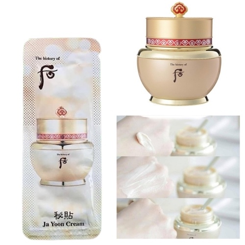 10 Gói Kem Dưỡng Chống Lão Hóa Whoo Bichup Cream Giảm Mụn, Chống Lão Hóa, Hồng Nhuận Da 1ml
