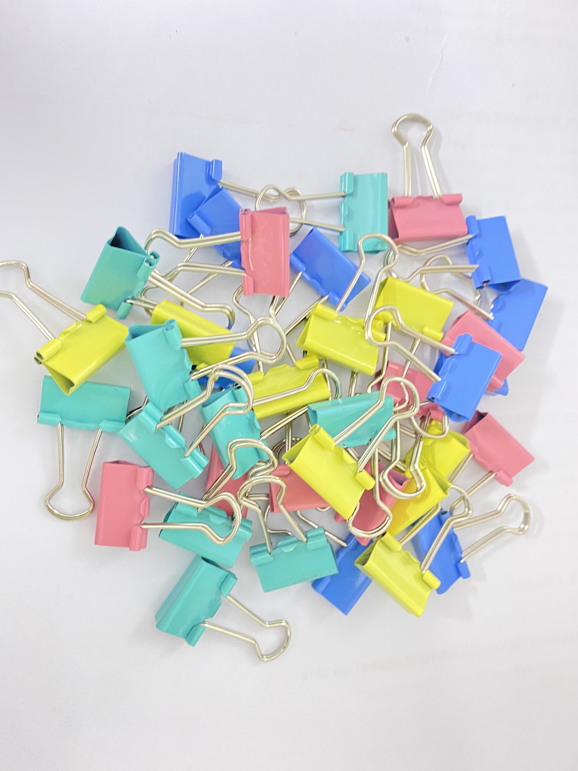 KẸP BƯỚM MÀU GSTAR-NHIỀU SIZE+MÀU (BINDER CLIPS)