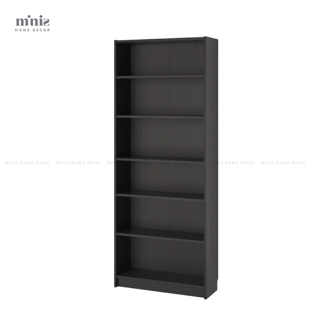 BILLY Kệ Sách 2m, Minis đã lắp đặt sẵn, bảo hành 12 tháng